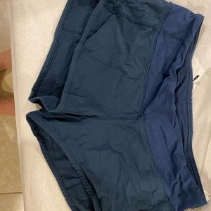 Blue speed up shorts